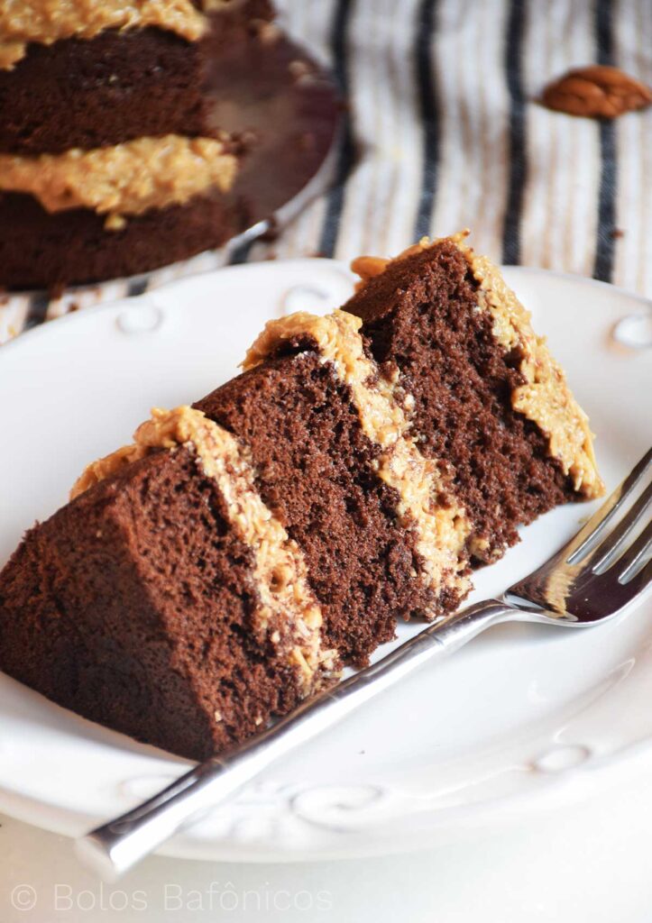 bolo de chocolate com coco