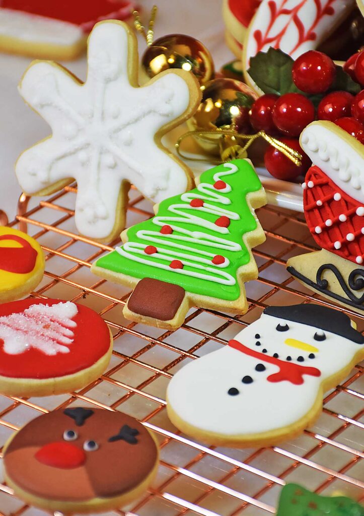 Cookie de Natal Decorado - Bolos Bafônicos
