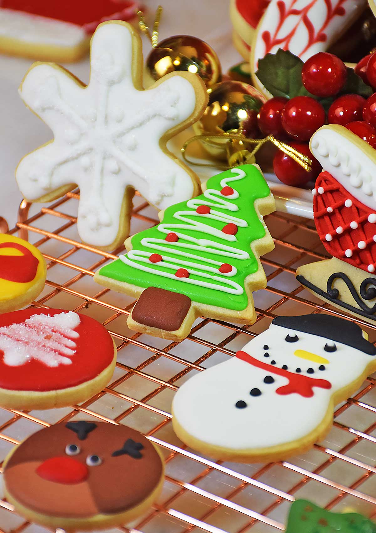 Cookie de Natal Decorado - Bolos Bafônicos Cookie de Natal Decorado - Bolos Bafônicos