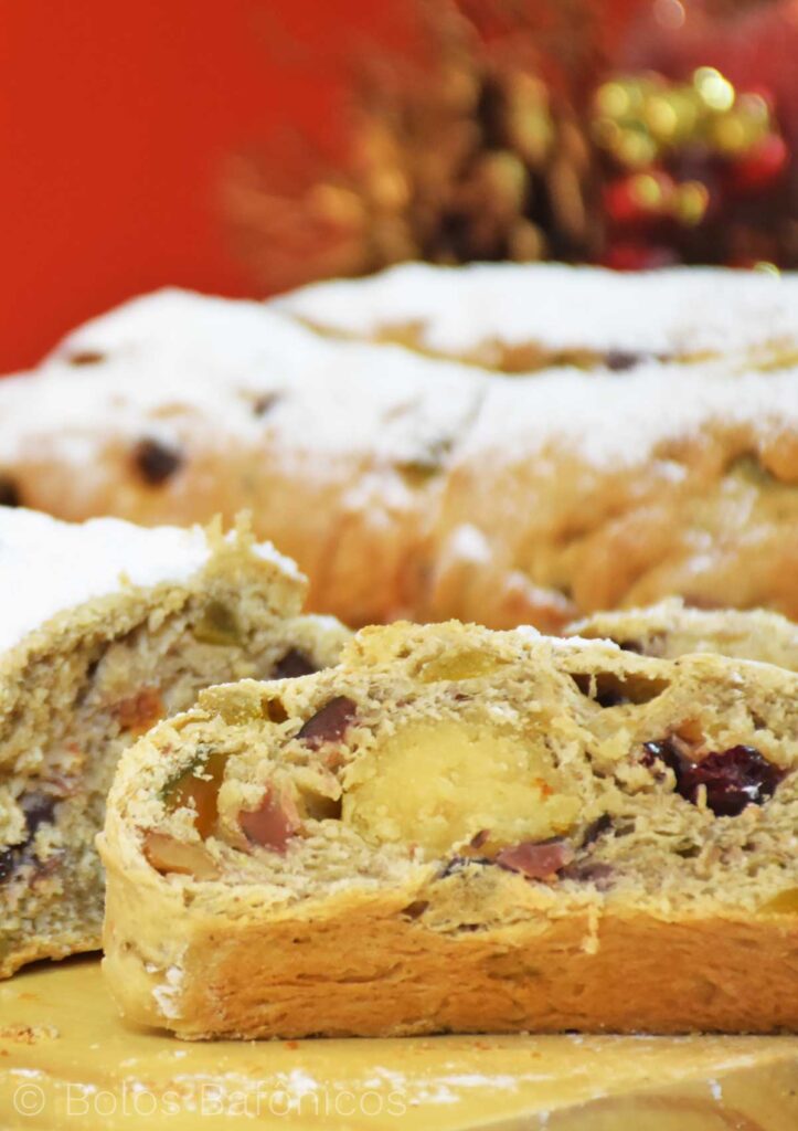 stollen pão